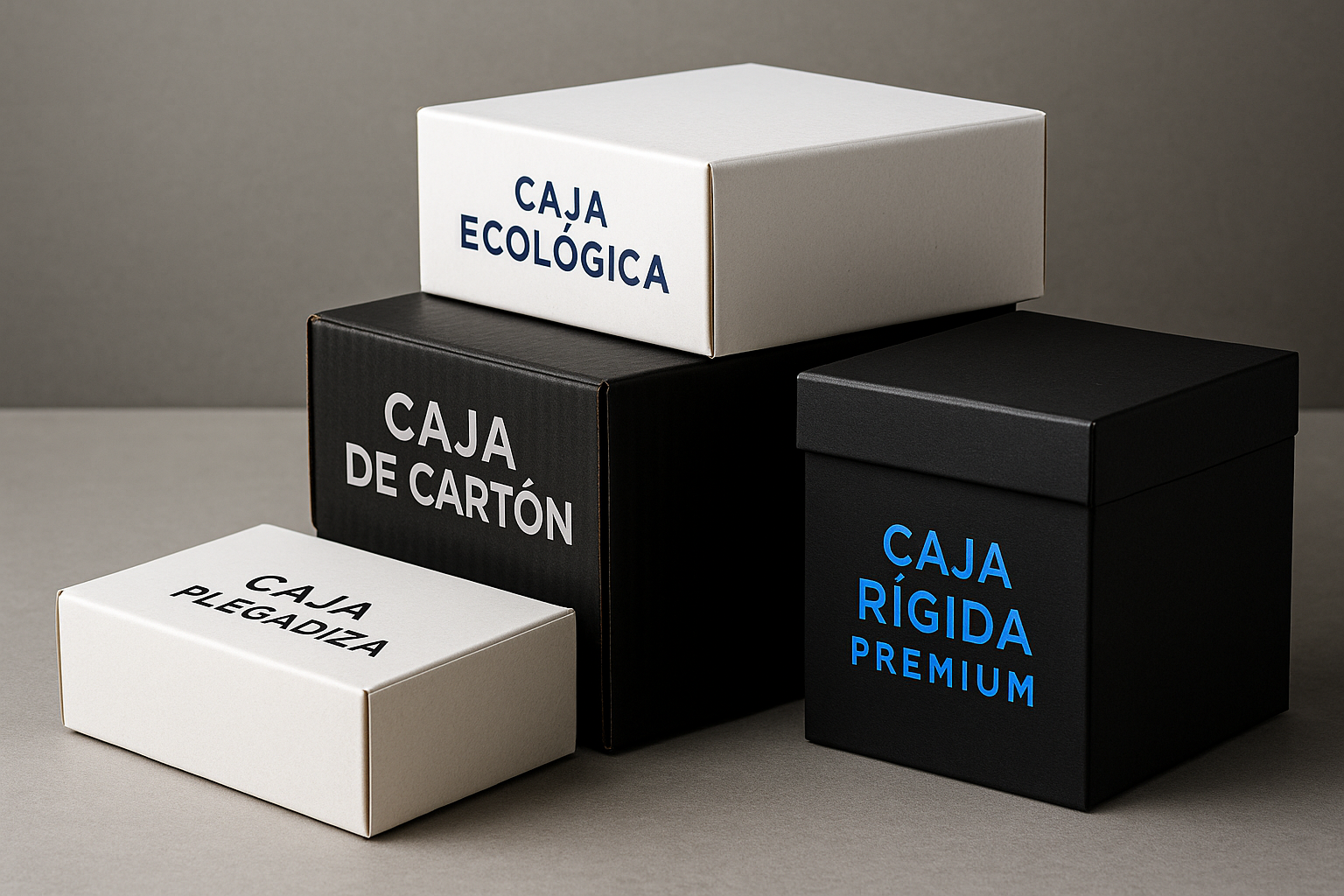 Cajas impresas personalizadas en cartón, cartulina y materiales rígidos con impresión UV directa y acabados premium — DOX Visual